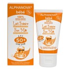 Alphanova Sun zonnebrand milk baby SPF50 zonder parfum