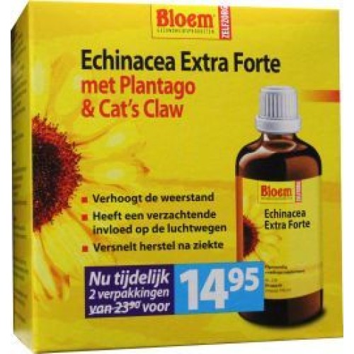 draaipunt Oude man Einde Bloem Echinacea Extra Forte & Cats Claw duo