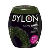 Dylon Olive Green Pods Textielverf voor de Wasmachine 