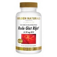 Golden Naturals Rode gist rijst & Q10, 50 mg