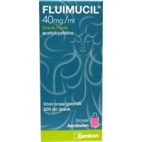 Fluimucil 40 mg/ml drank forte