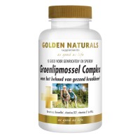 Golden Naturals Groenlipmossel complex curcuma
