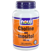 Choline & Inositol 500 mg Now