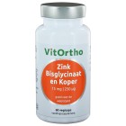 Vitortho  Zink Bisglycinaat 15 mg en Koper 250 mcg