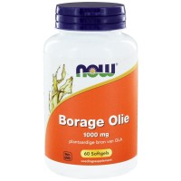 Borage Olie 1000 mg Now