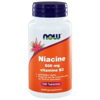 Niacine 500 mg vitamine B3 geleidelijke afgifte