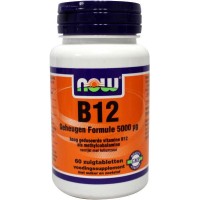 Vitamine B 12 geheugenformule 5000 mcg Now