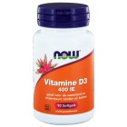 Vitamine D-3 400 IE Now 90 stuks