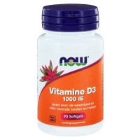Vitamine D-3 1000 IE Now 90 stuks
