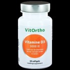 Vitortho Vitamine D3 3000 IE 60 softgels