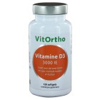 Vitortho Vitamine D3 3000 IE  300 softgels