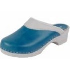 Bighorn buigzame clog blauw-wit