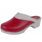 Bighorn Buigzame clog Rood Wit 