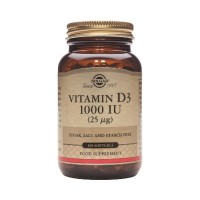 Vitamin D-3 25 mcg/1000 IU softgels