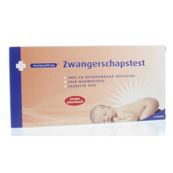 Zwangerschapstest 6 stuks